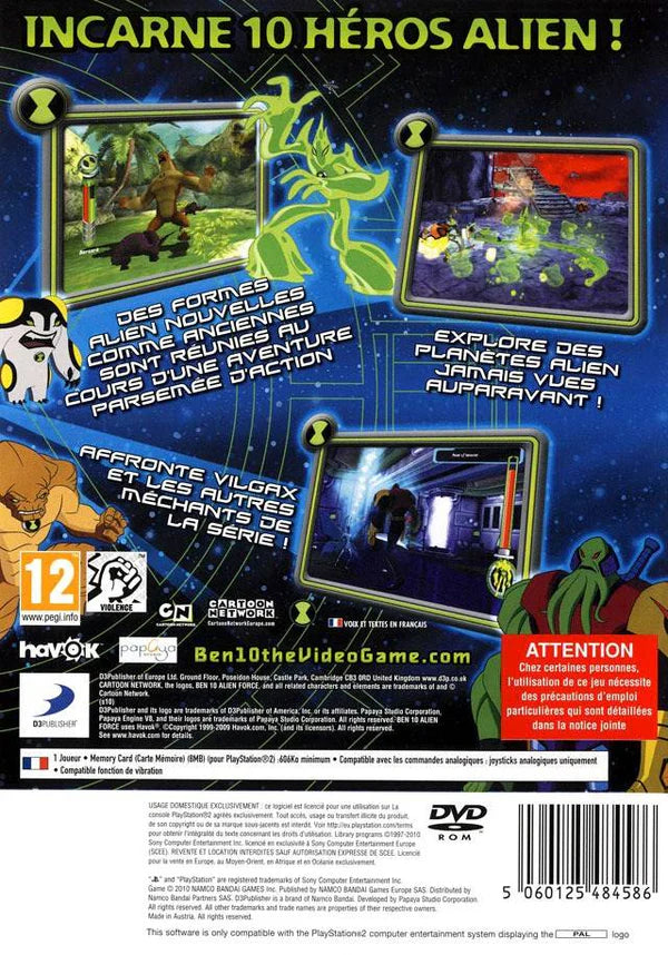 Ben 10 Alien Force: Vilgax Attacks (CIB) - PS2