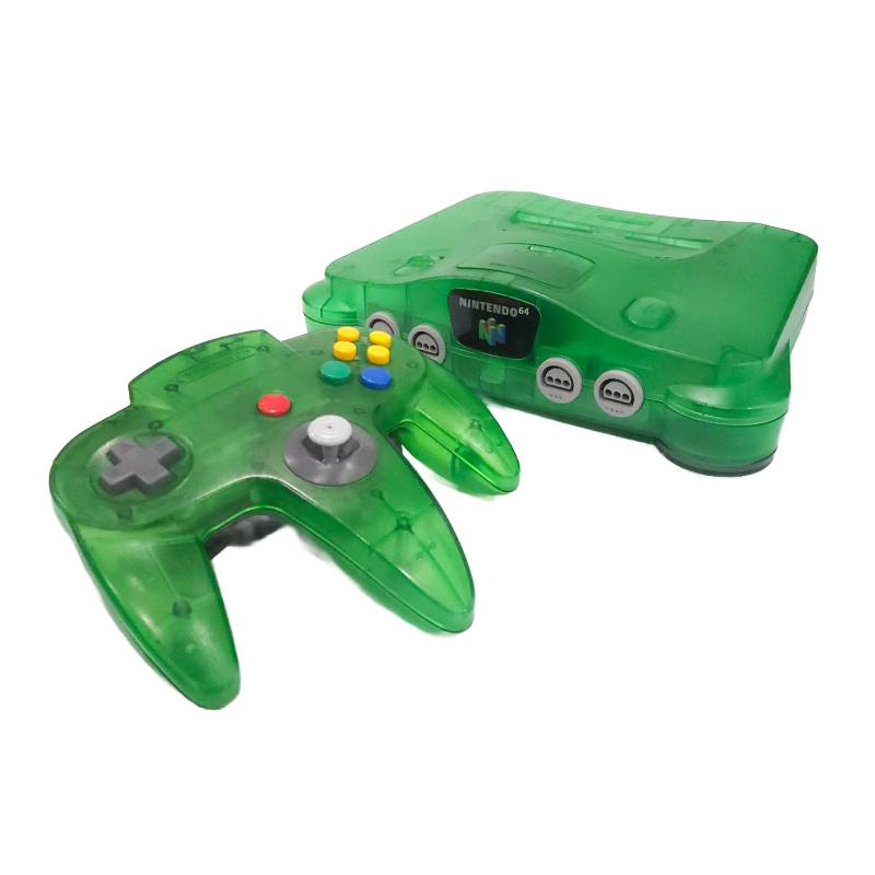 Nintendo 64 Funtastic Jungle Green Konsoll pakke / N64