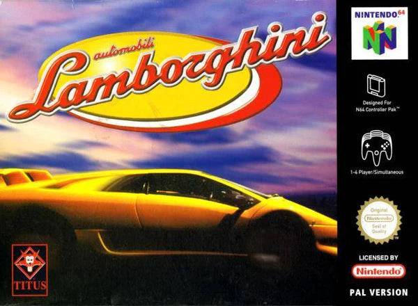 Automobili Lamborghini N64 (kun kassett, EUR)