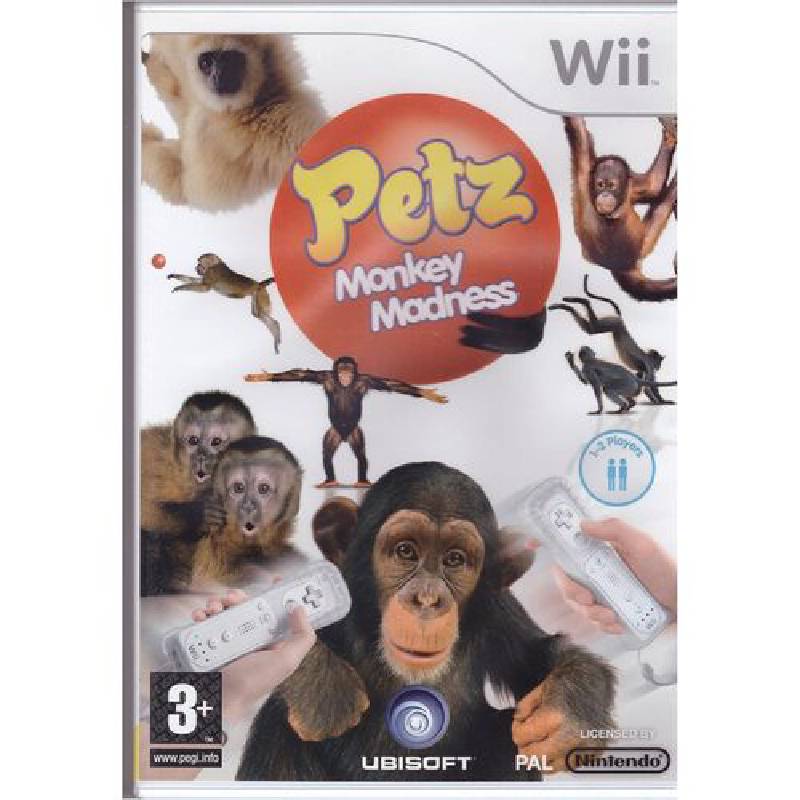 Petz Monkey Madness Wii