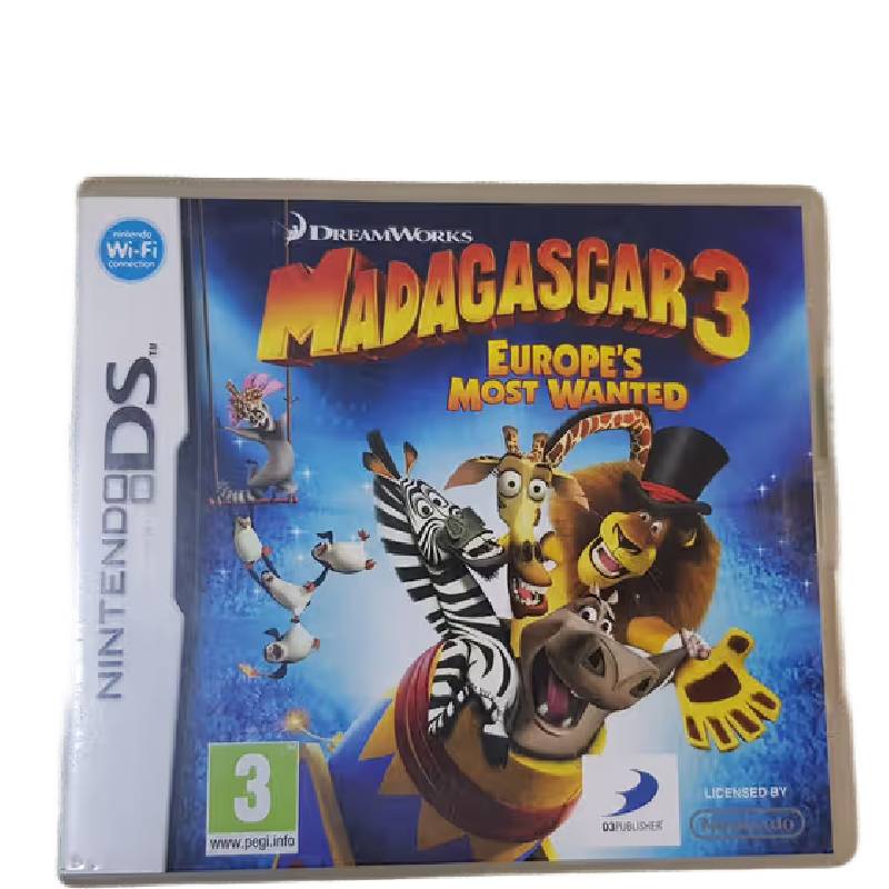 Madagascar 3: Europe's Most Wanted - DS