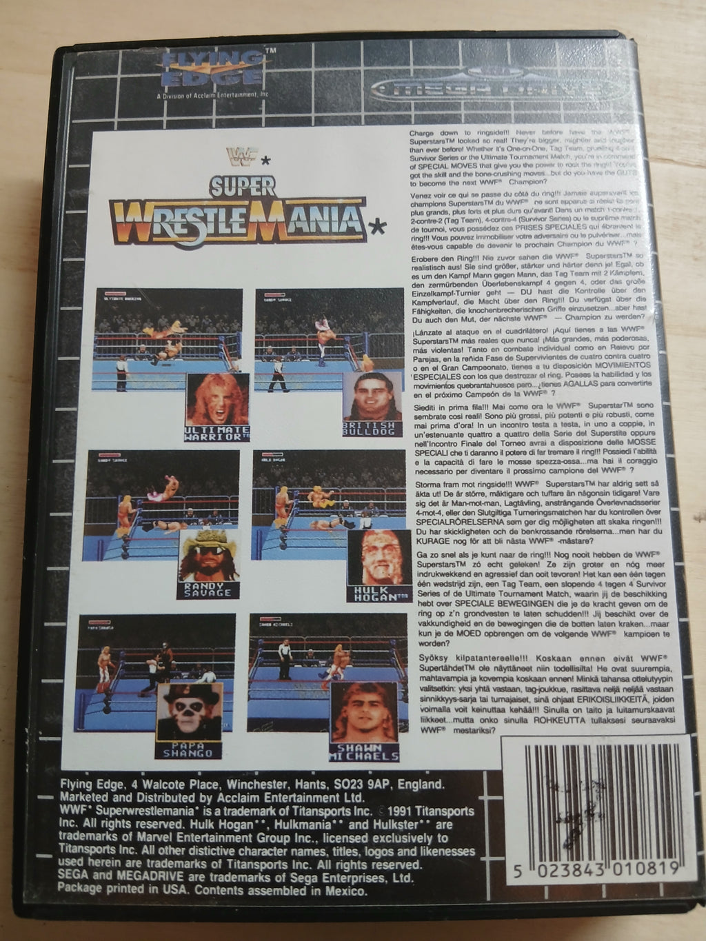WWF WrestleMania - Mega Drive