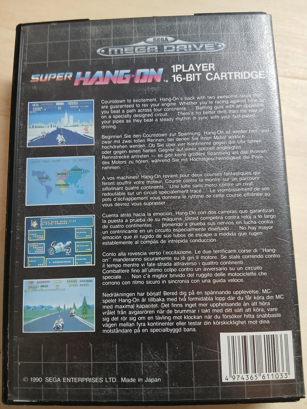 Super Hang-On - Komplett PAL