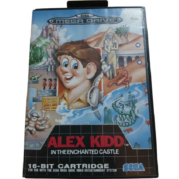 Alex Kidd in the Enchanted Castle - Komplett PAL