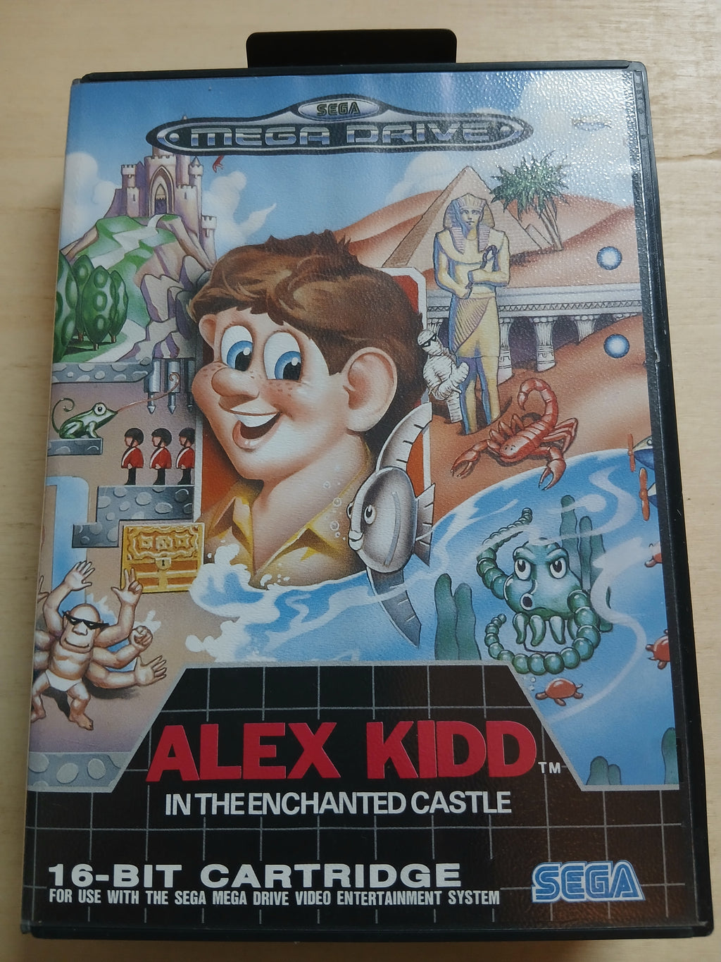 Alex Kidd in the Enchanted Castle - Komplett PAL