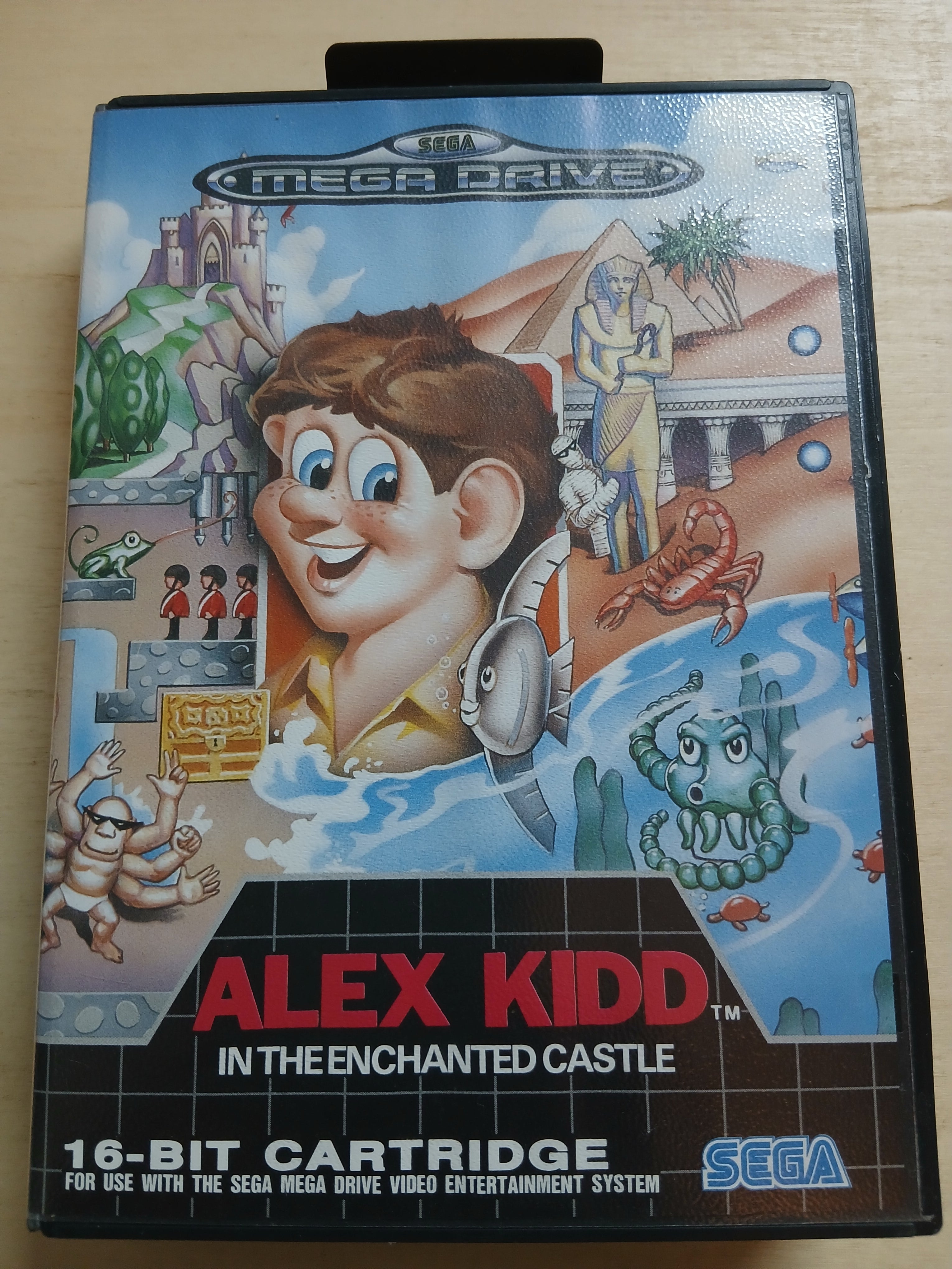Alex Kidd in the Enchanted Castle - Komplett PAL