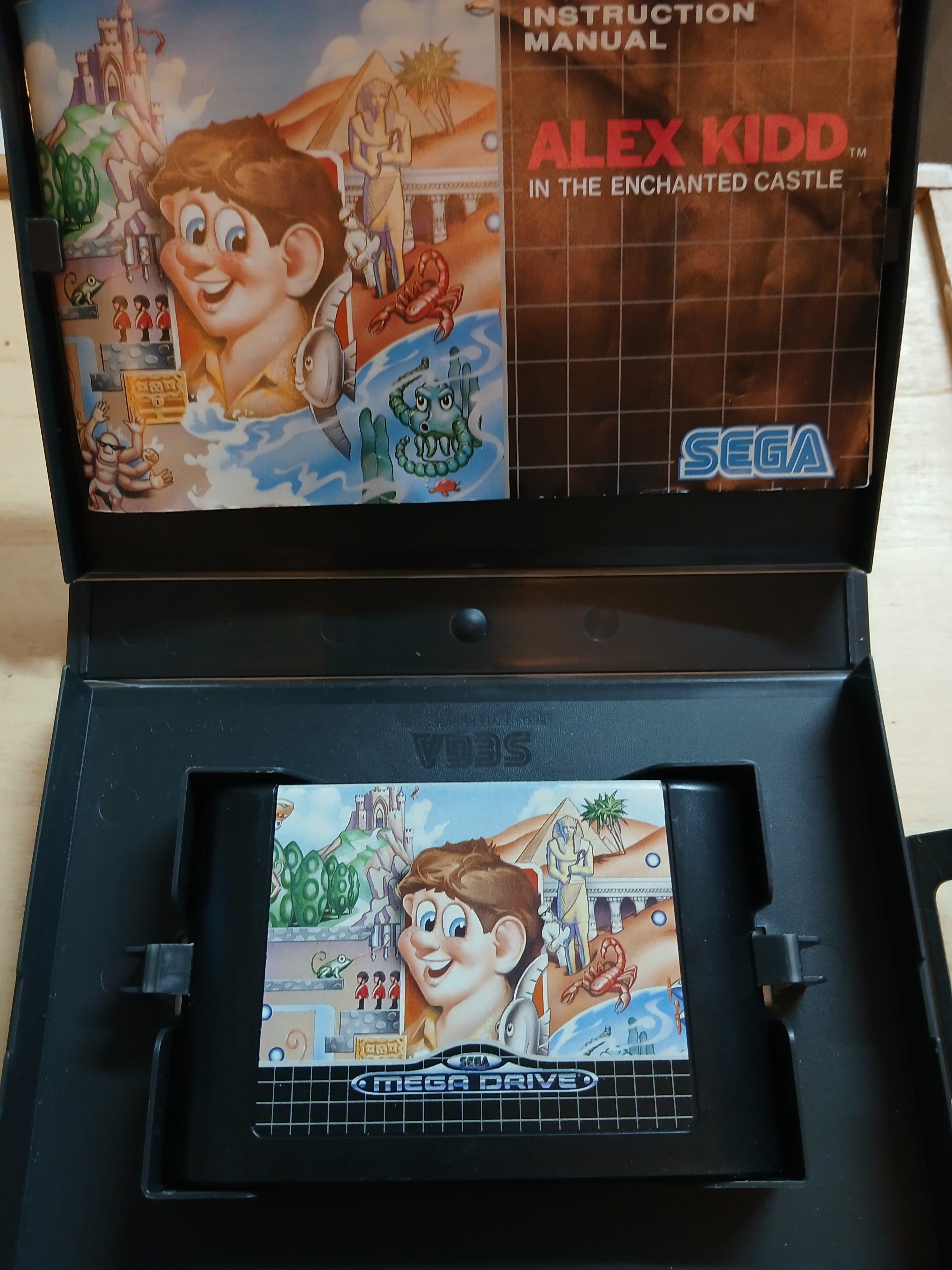 Alex Kidd in the Enchanted Castle - Komplett PAL