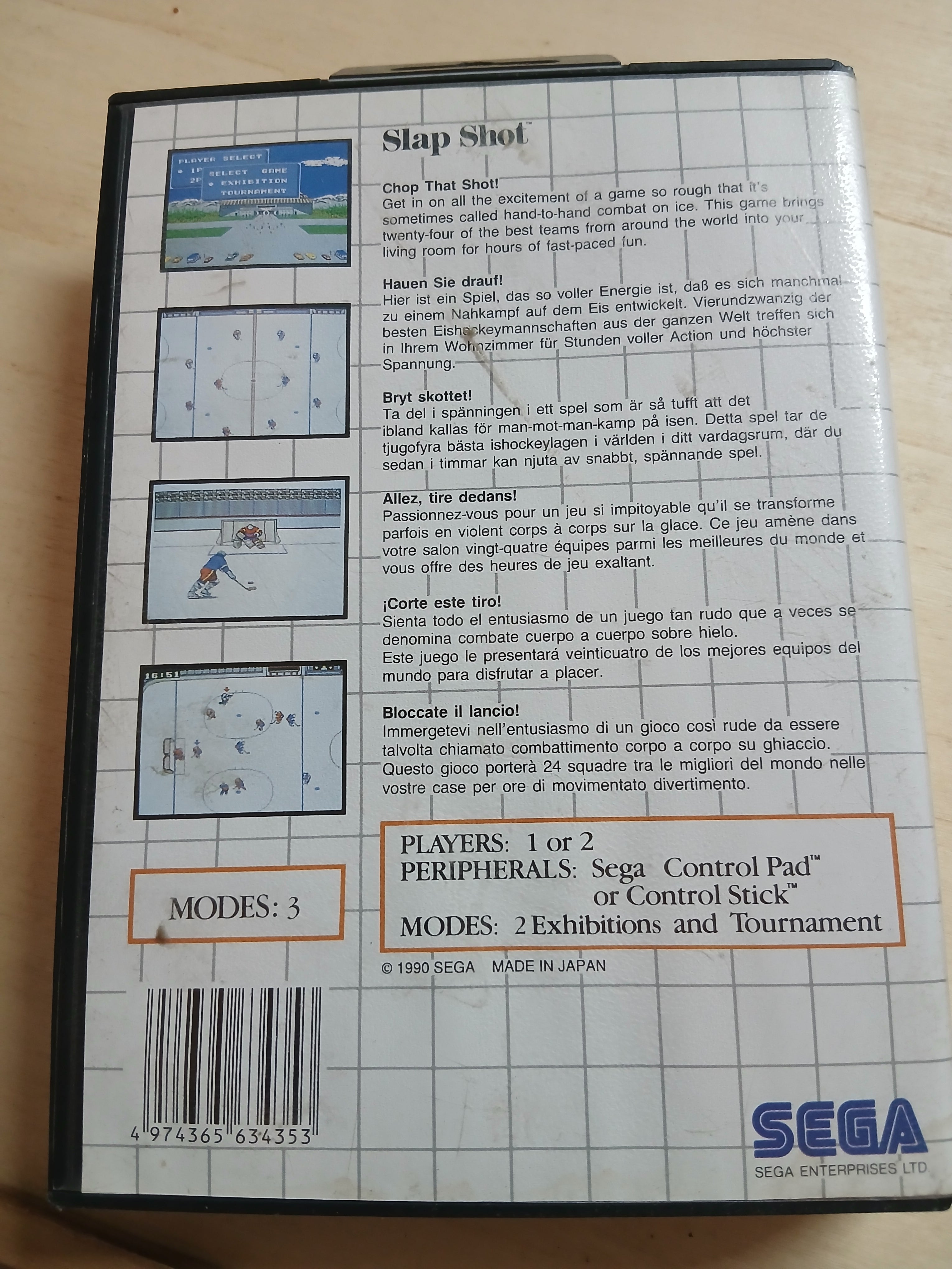 Slap Shot - Komplett PAL