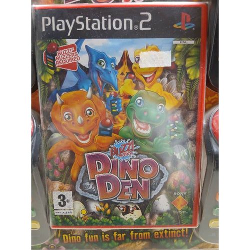 Buzz Junior: Dinos - PS2 (Forseglet Engelsk Bundle)