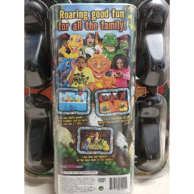 Buzz Junior: Dinos - PS2 (Forseglet Engelsk Bundle)