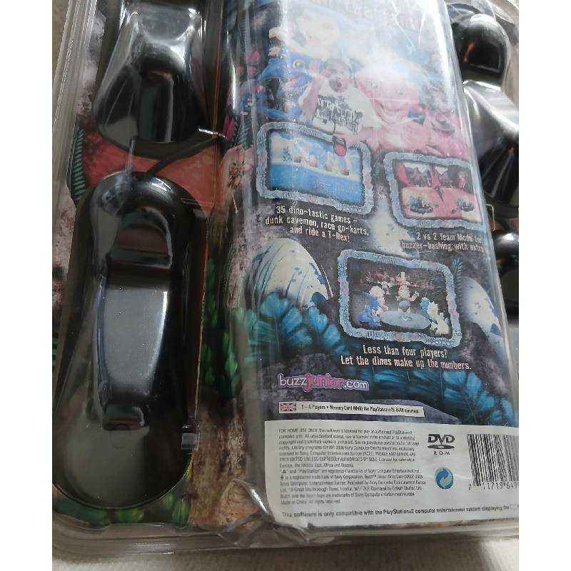 Buzz Junior: Dinos - PS2 (Forseglet Engelsk Bundle)