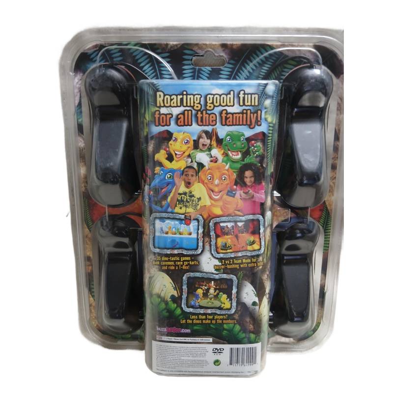 Buzz Junior: Dinos - PS2 (Forseglet Engelsk Bundle)