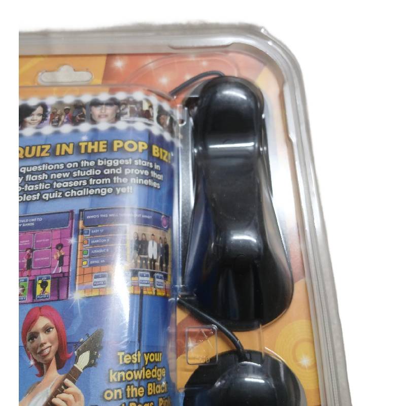 Buzz: The Pop Quiz + Buzzer (PS2) - Fabrikkforseglet