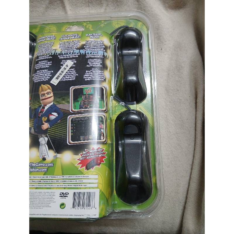 Buzz: The Sports Quiz + Buzzere (PS2) - Forseglet Norsk