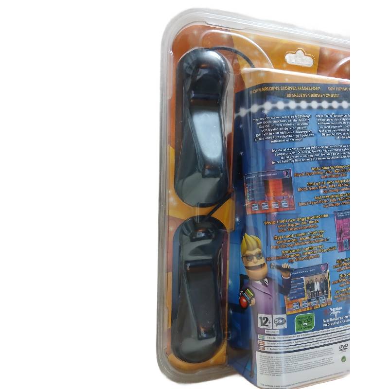 Buzz: The Pop Quiz + Buzzere (PS2) - Forseglet Norsk