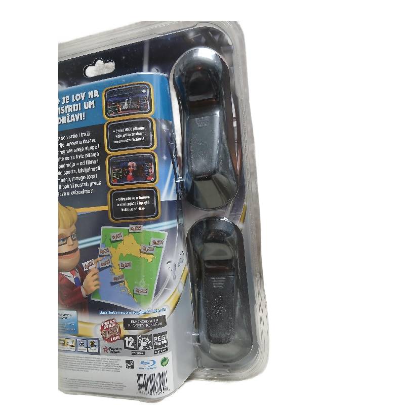 Buzz! Norgesmester + Buzzere - PS3 (Forseglet Norsk)