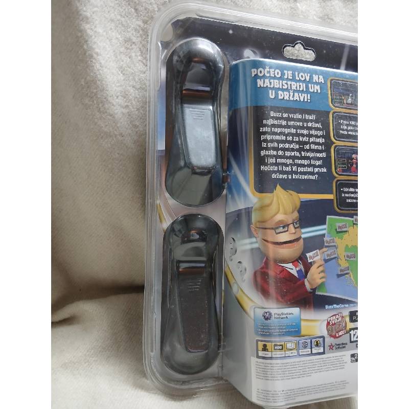 Buzz! Norgesmester + Buzzere - PS3 (Forseglet Norsk)