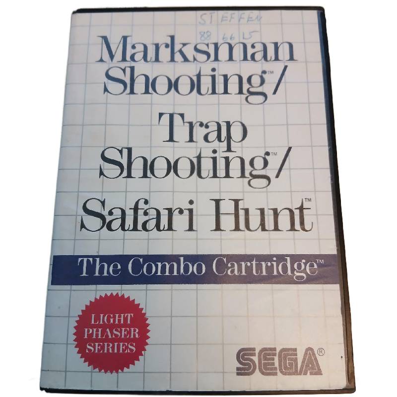 Marksman Shooting & Trap Shooting: The Combo Cartridge - Master System