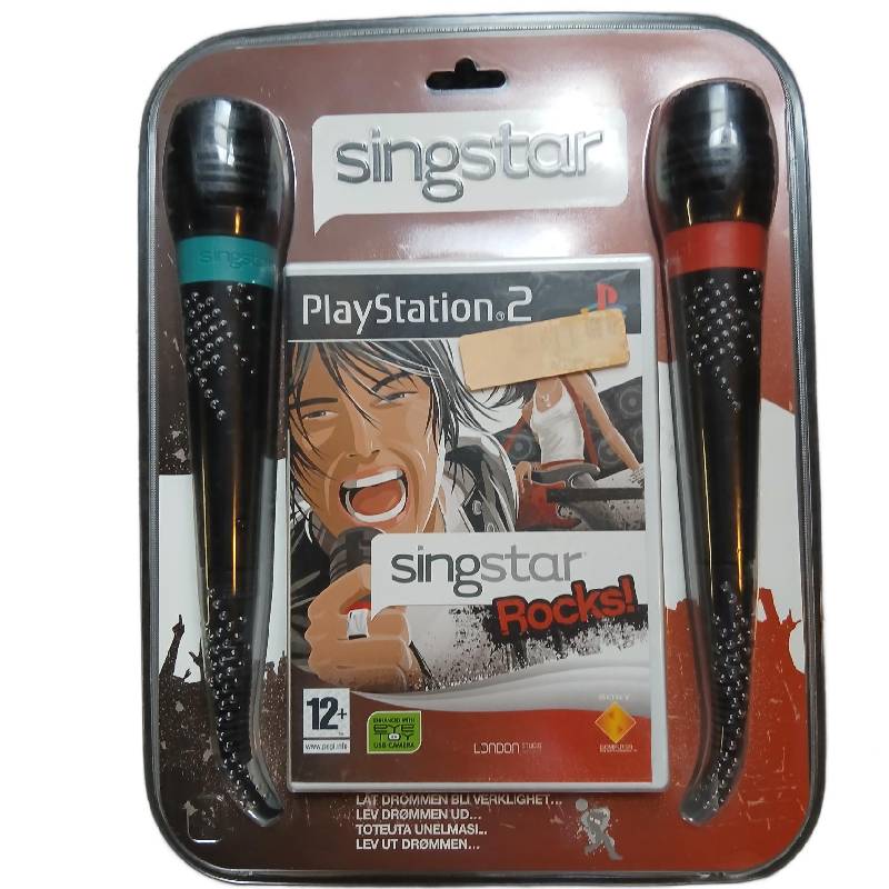 SingStar Rocks Bundle - PS2