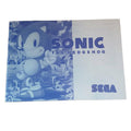 Sonic the Hedgehog Manual - Sega Master System