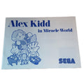 Alex Kidd in Miracle World Manual - Sega Master System