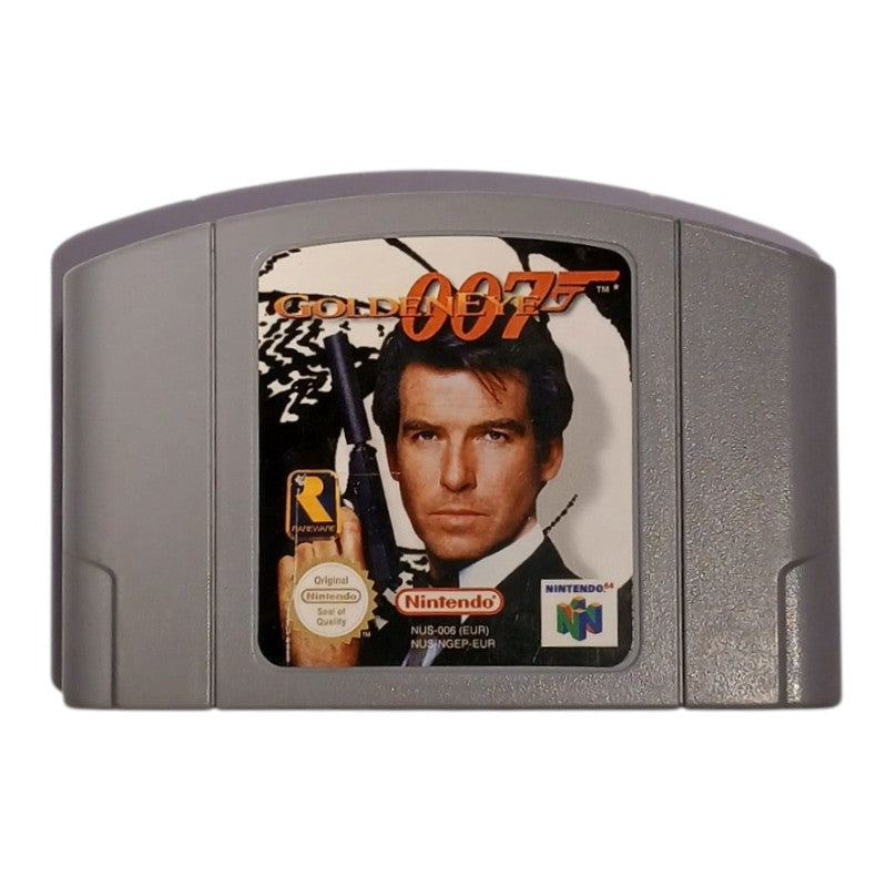 GoldenEye 007 – Nintendo 64 (N64, PAL) – Kun kassett