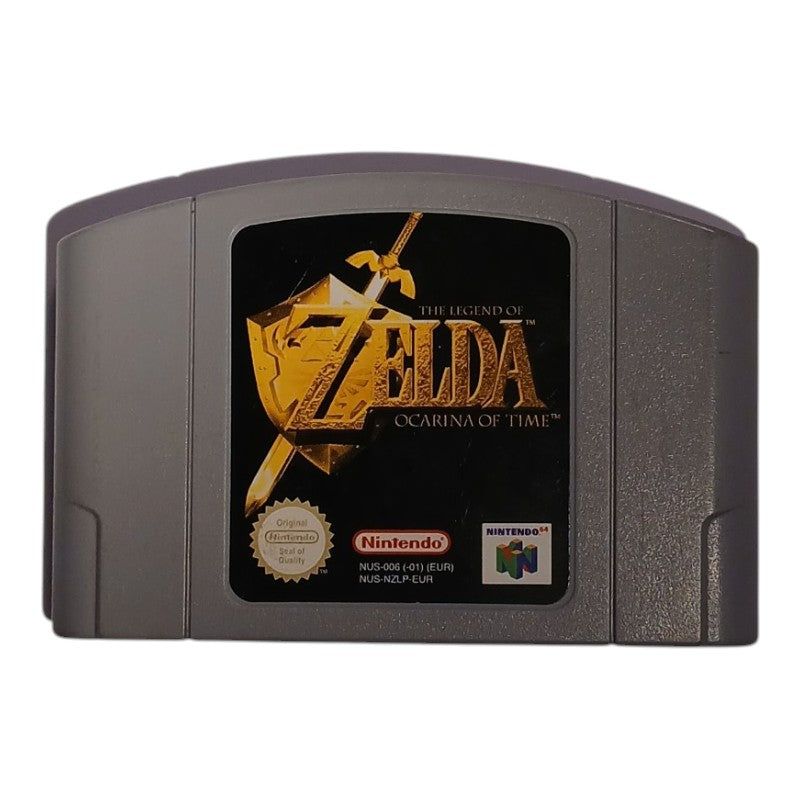 The Legend of Zelda: Ocarina of Time – Nintendo 64 (N64, PAL) – Kun kassett