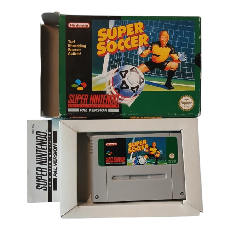 Super Soccer - SNES PAL med eske