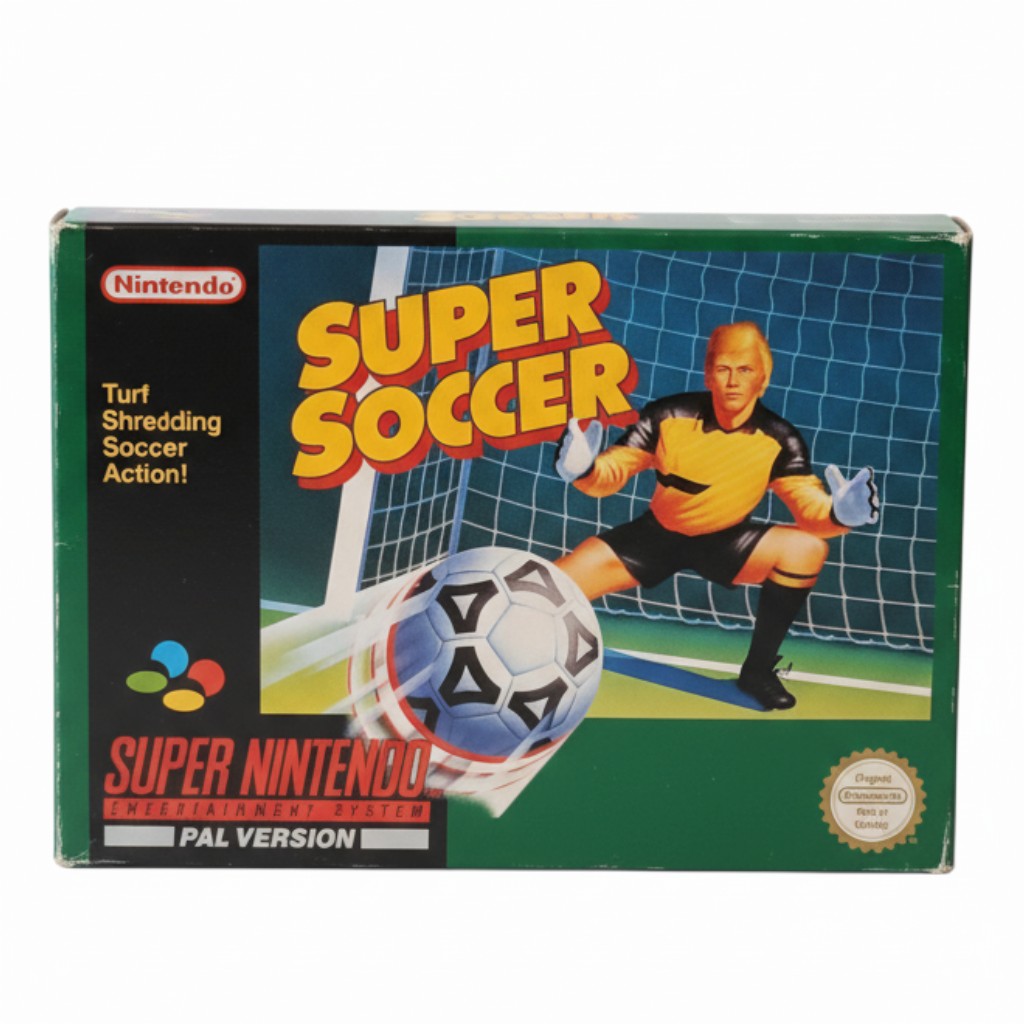 Super Soccer - SNES PAL med eske