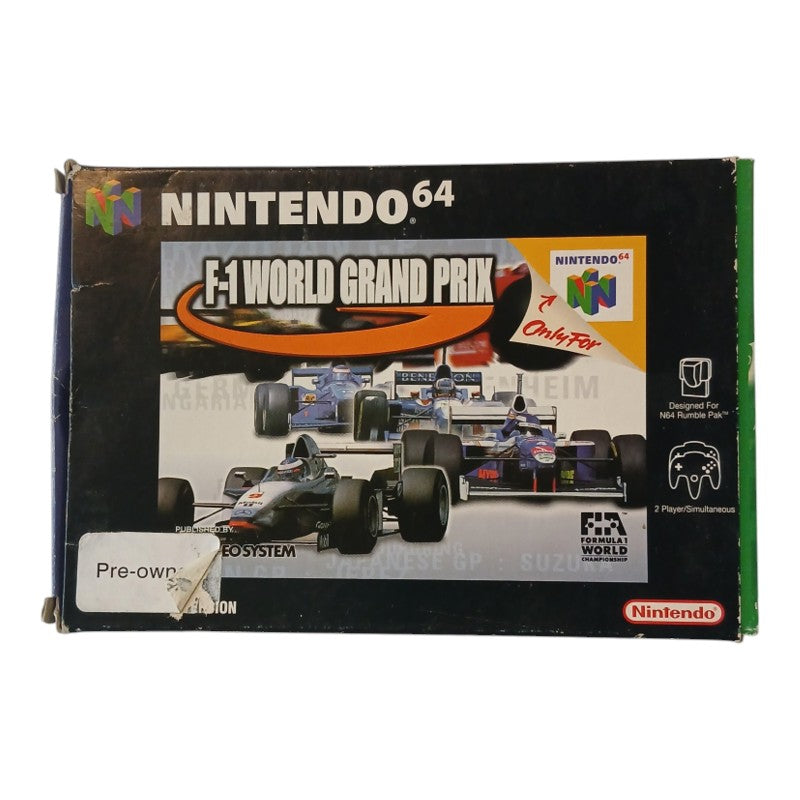 F-1 World Grand Prix - Nintendo 64 PAL