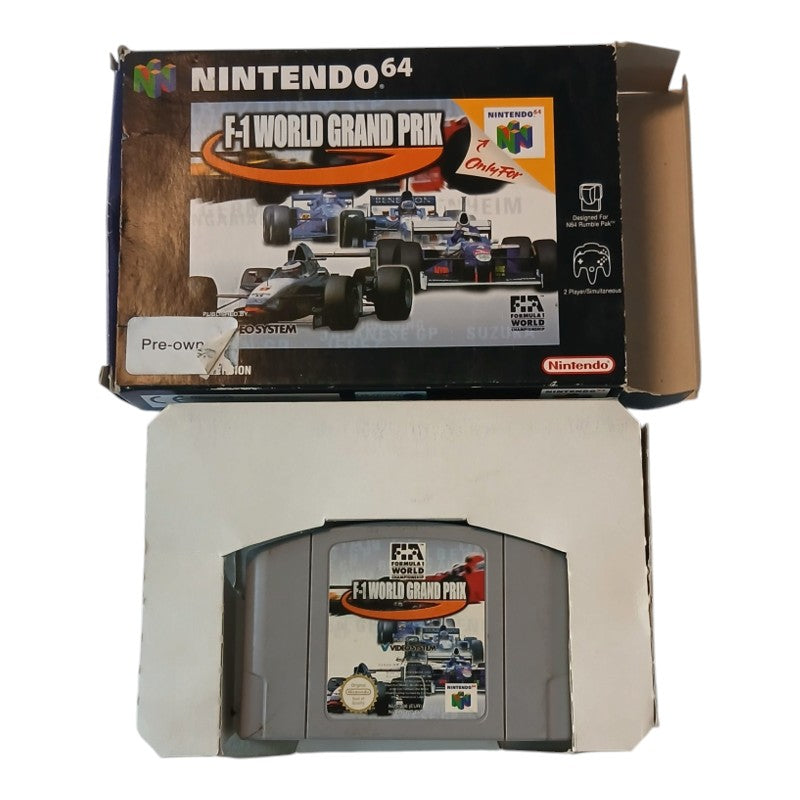 F-1 World Grand Prix - Nintendo 64 PAL