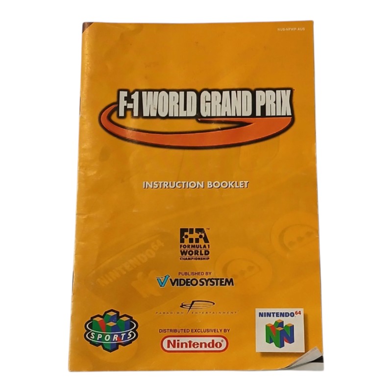 F-1 World Grand Prix - Nintendo 64 PAL