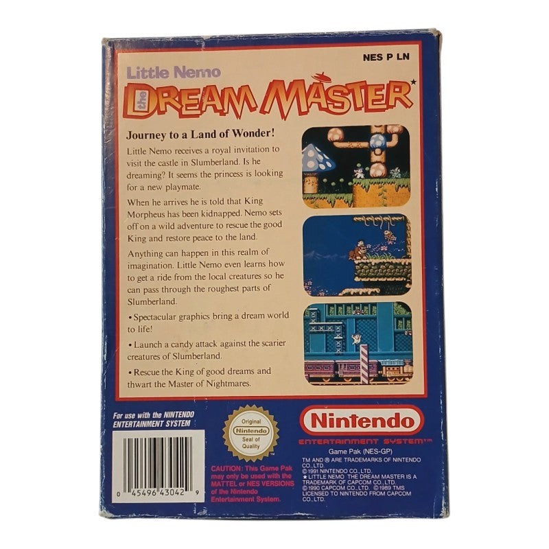Little Nemo: The Dream Master - NES PAL UKV