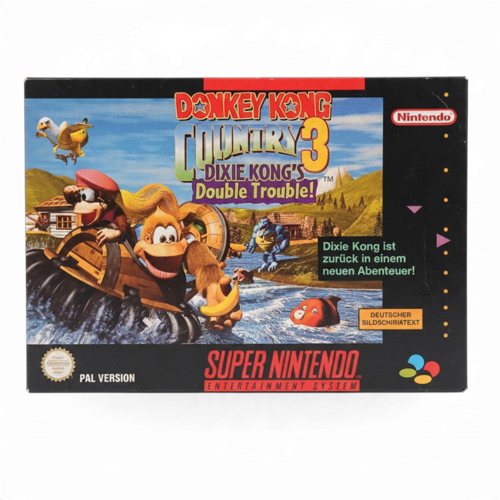 Donkey Kong Country 3: Dixie Kong’s Double Trouble! - SNES PAL