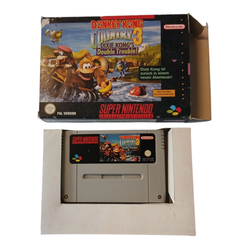 Donkey Kong Country 3: Dixie Kong’s Double Trouble! - SNES PAL