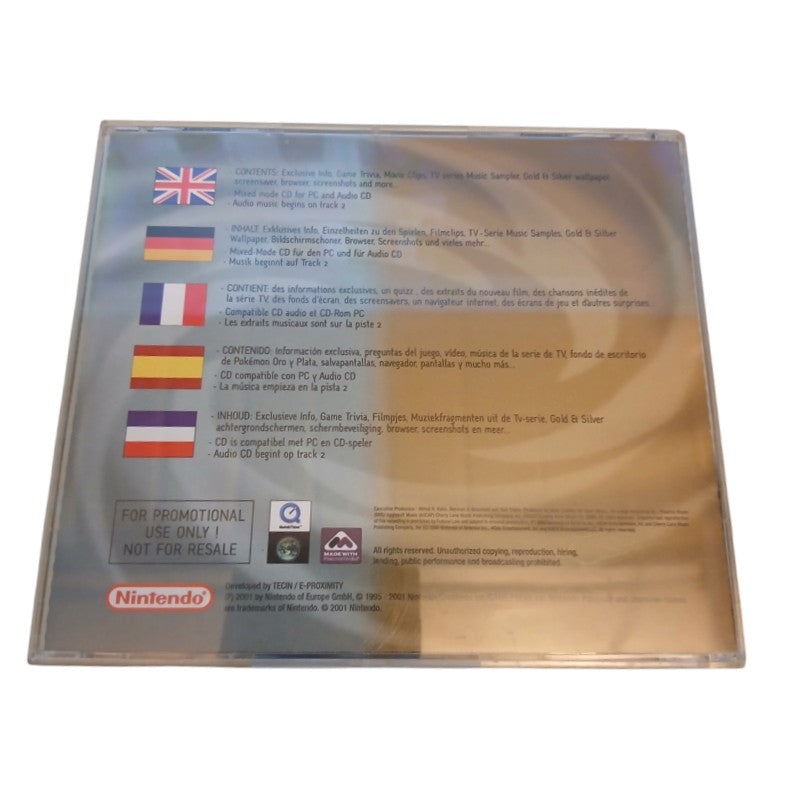 Pokémon Gold & Silver – Limited Edition Promo-CD (2001)
