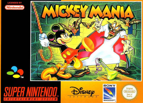 Mickey Mania SNES (kun kassett, EUR)