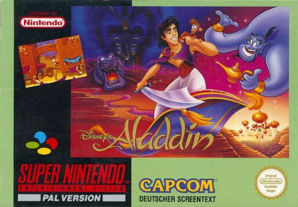 Disney's Aladdin SNES (kun kassett, HOL/SFRG)