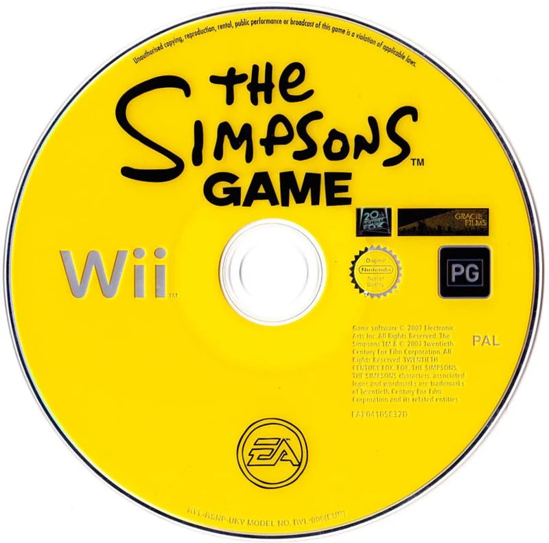 The Simpsons Game - Wii