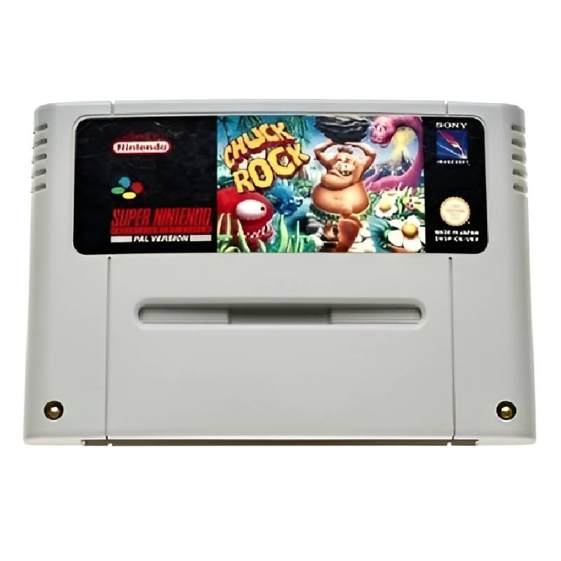 Chuck Rock SNES (kun kassett, UKV)