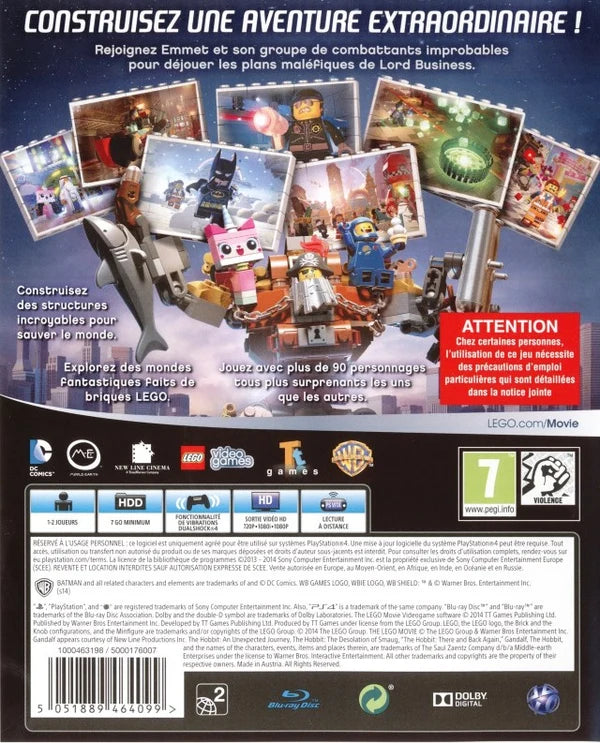 The LEGO Movie Videogame - PS4