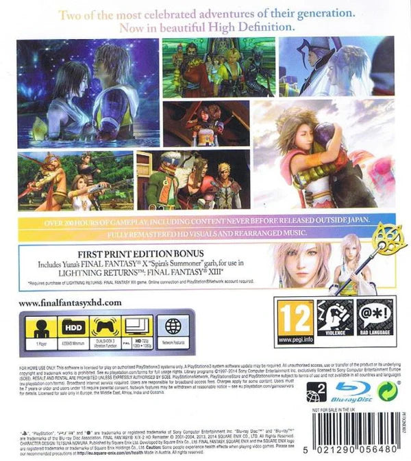 Final Fantasy X/X-2 HD Remaster