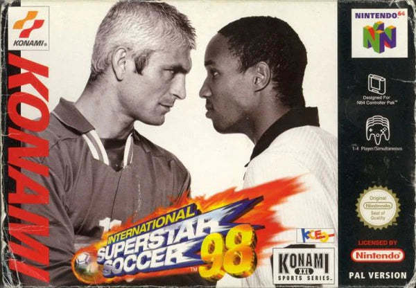 Superstar Soccer 98 N64 (kun kassett, UKV/EUR)