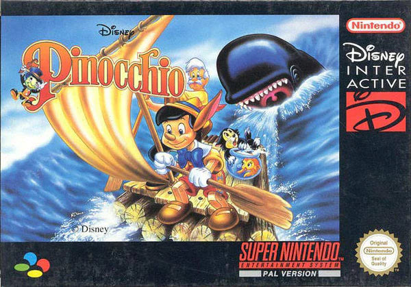 Pinocchio SNES (kun kassett, EUR)