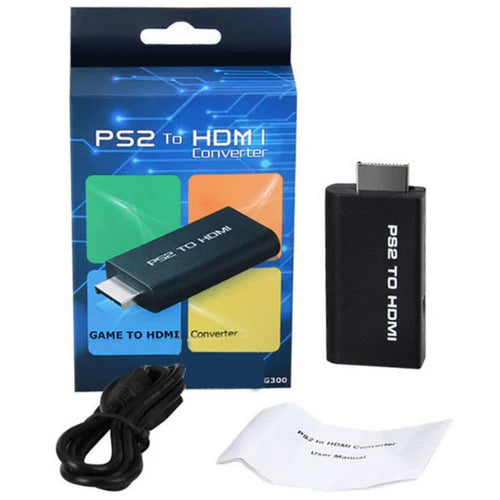 Mini PS2 til HDMI-adapter