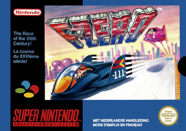 F-Zero SNES (kun kassett, NOE)