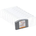 Hard Plast Beskyttelse til Nintendo 64 Spill Kassetter - 10 stk