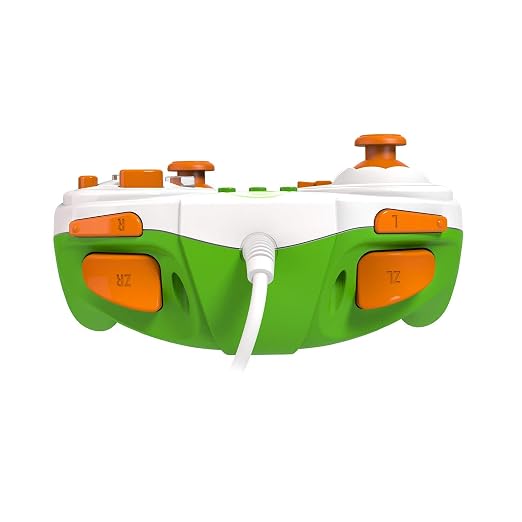 Wired Fight Pad Yoshi - Wii og Wii U (Komplett i eske)