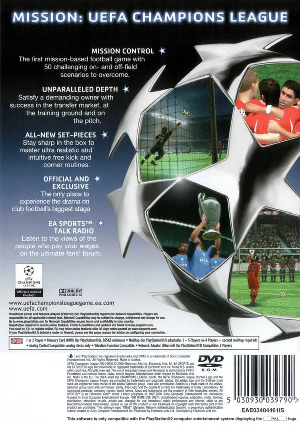 UEFA Champions League 2004-2005 - PS2