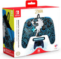 PDP Link (Zelda) Glow in the Dark Rematch Wired Controller (Nintendo Switch)